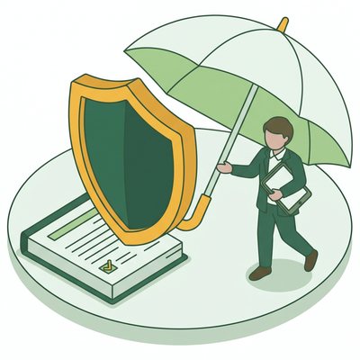 保険営業のイラスト